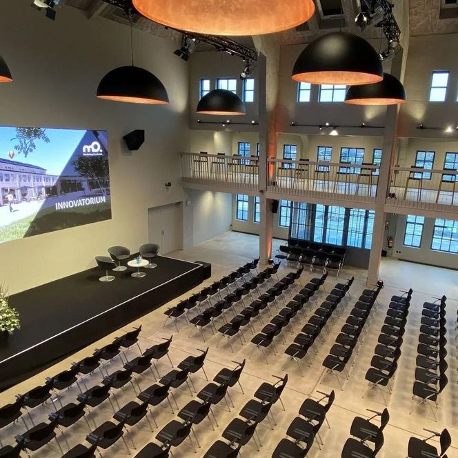 Blick in den Saal des Innovatorium