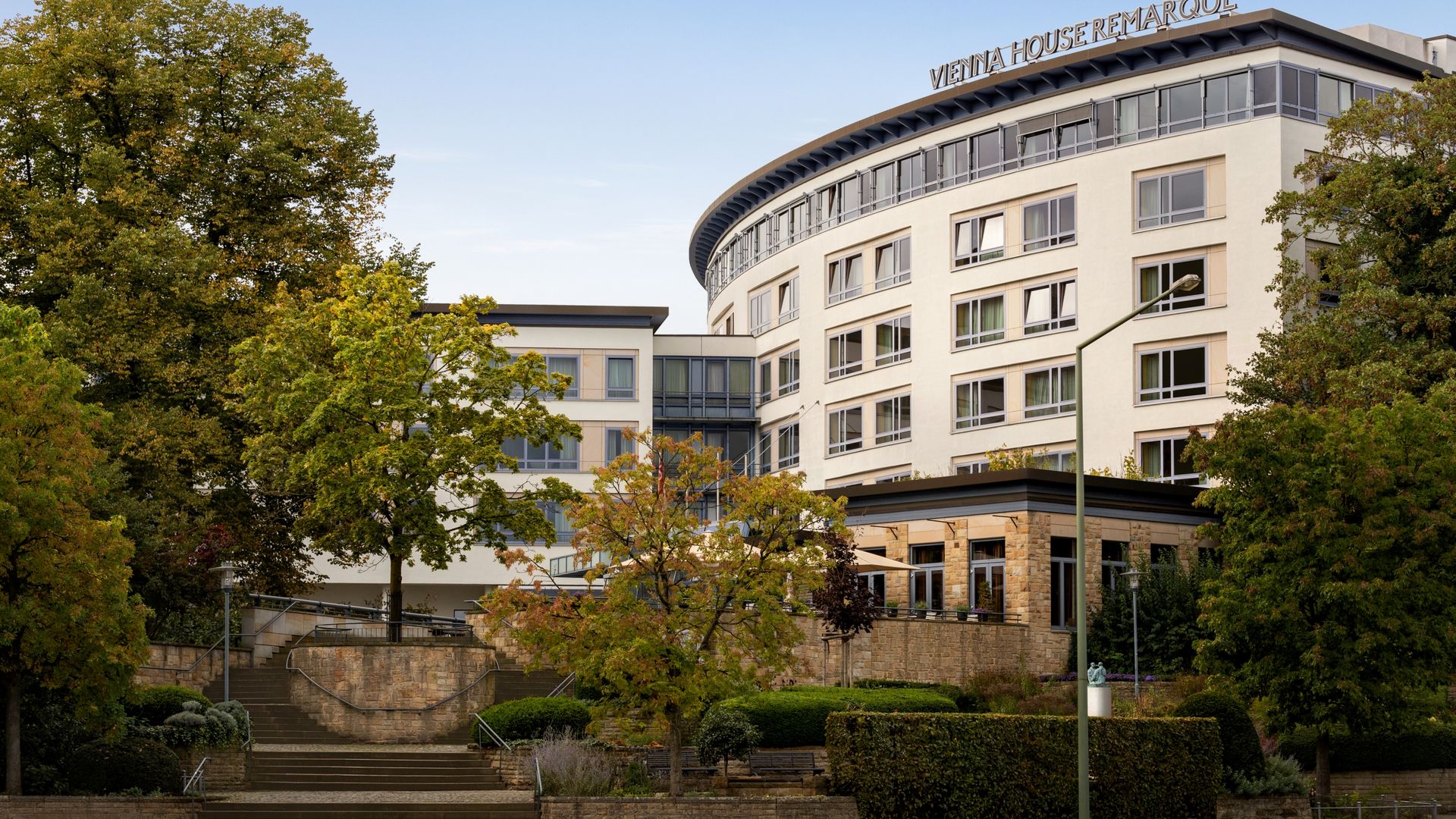 Außenansicht des Vienna House by Wyndham Remarque Osnabrück